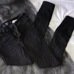 High waisted jeans